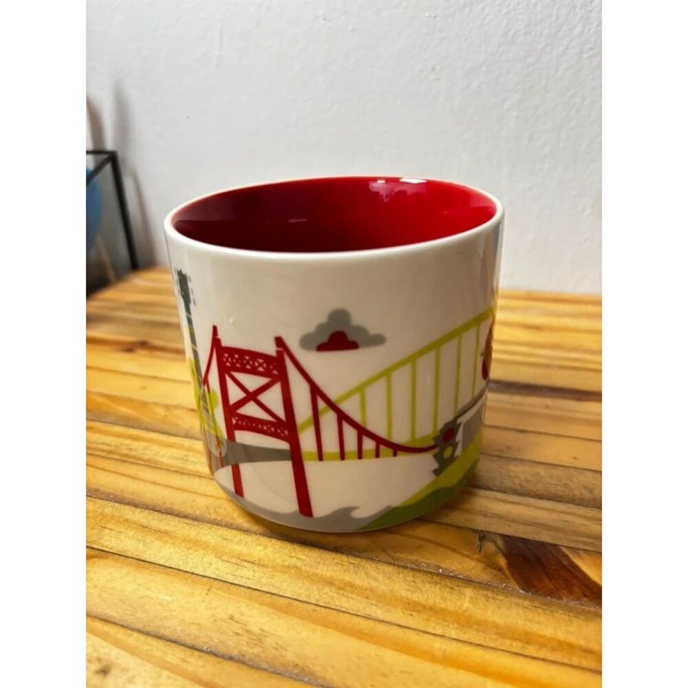 Starbucks Local Collection Ohio Coffee Mug Cardinal Statehouse Red Interior 2016 - Picture 4 of 5